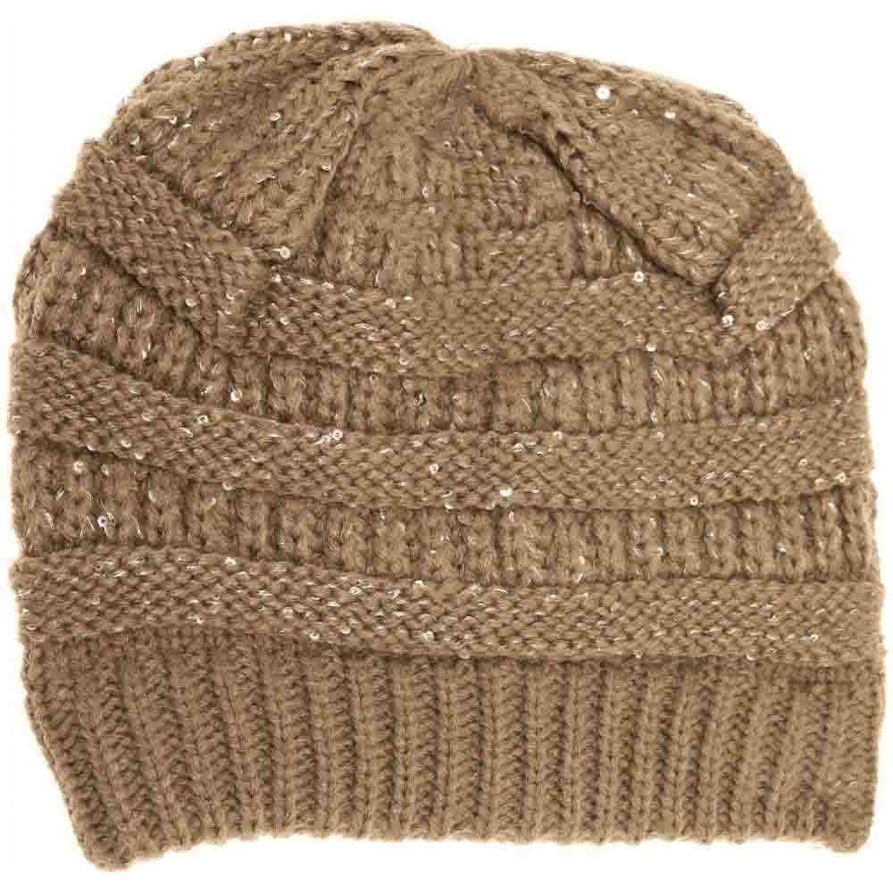 Sequin C.C Beanies
