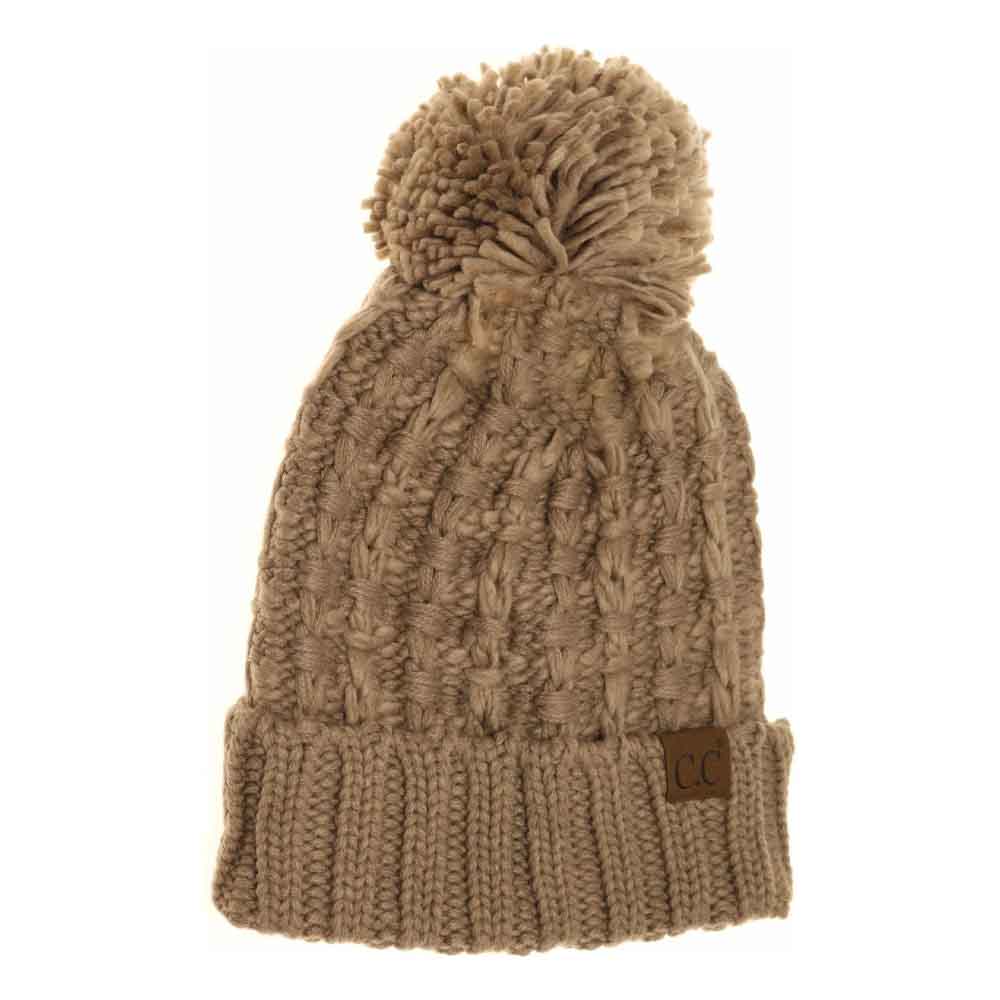 Slipstitch Pom C.C Beanie