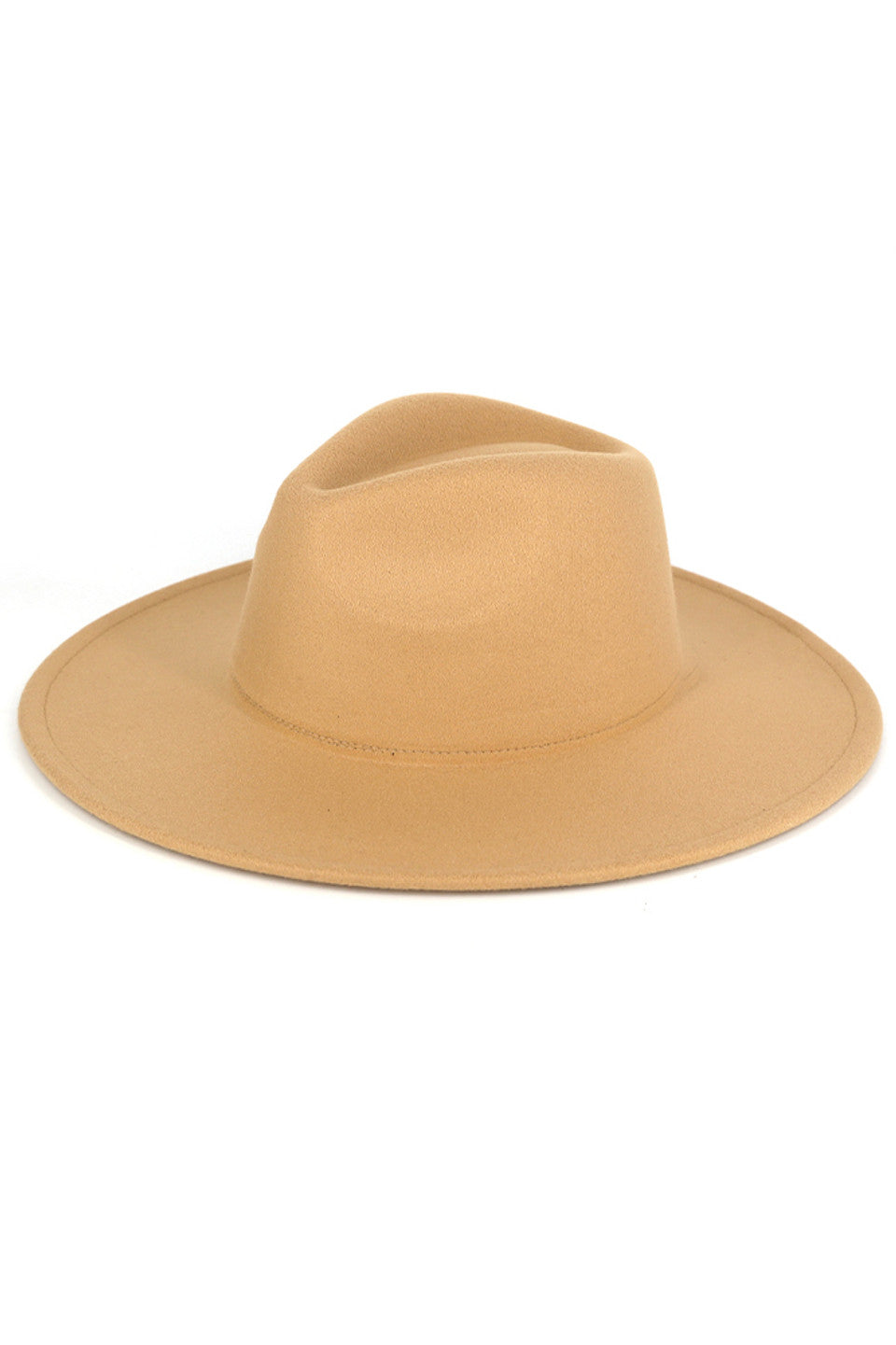 Solid Plain Panama Hat
