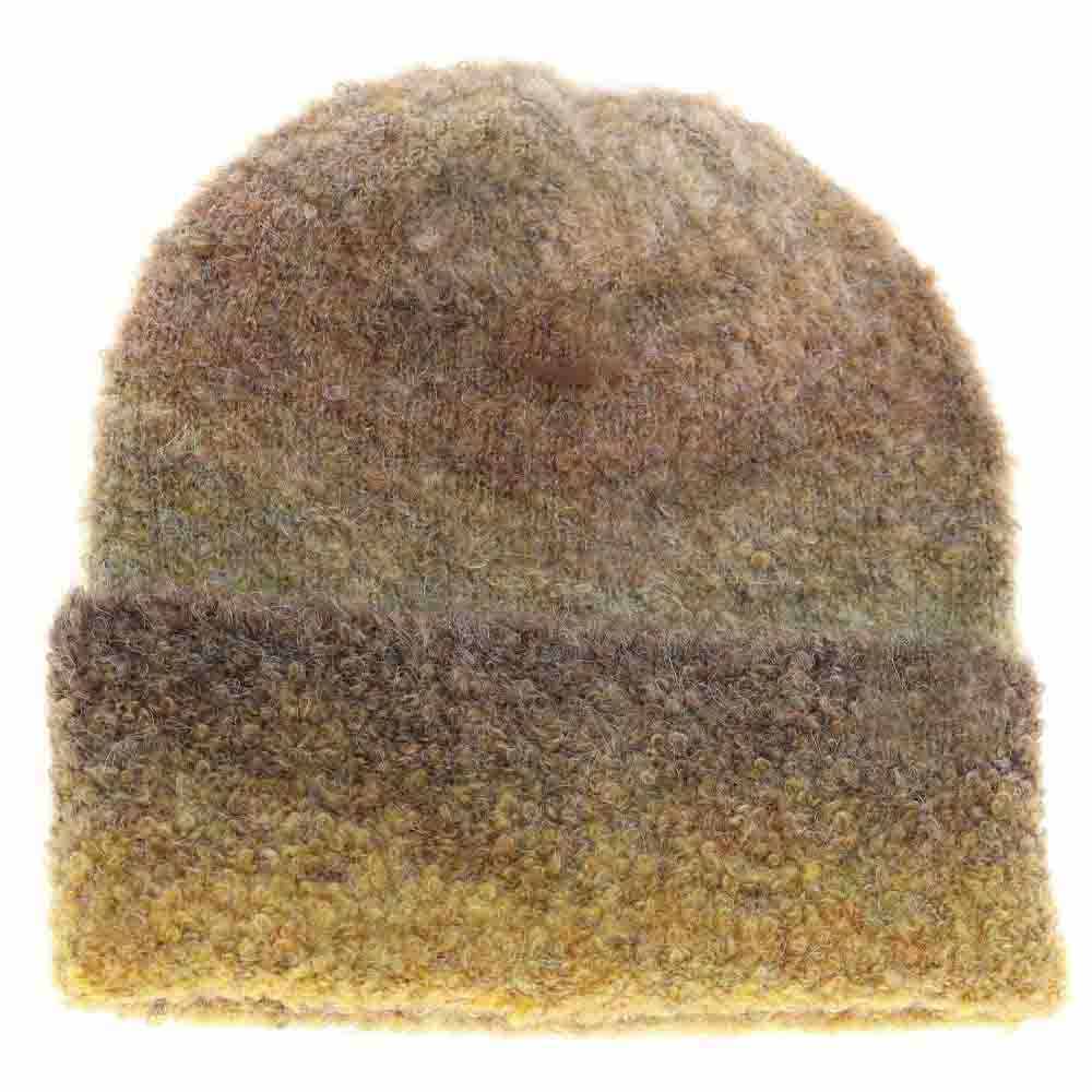 Women's Multi-colored Slouchy Mohair Cuffed C.C Beanie