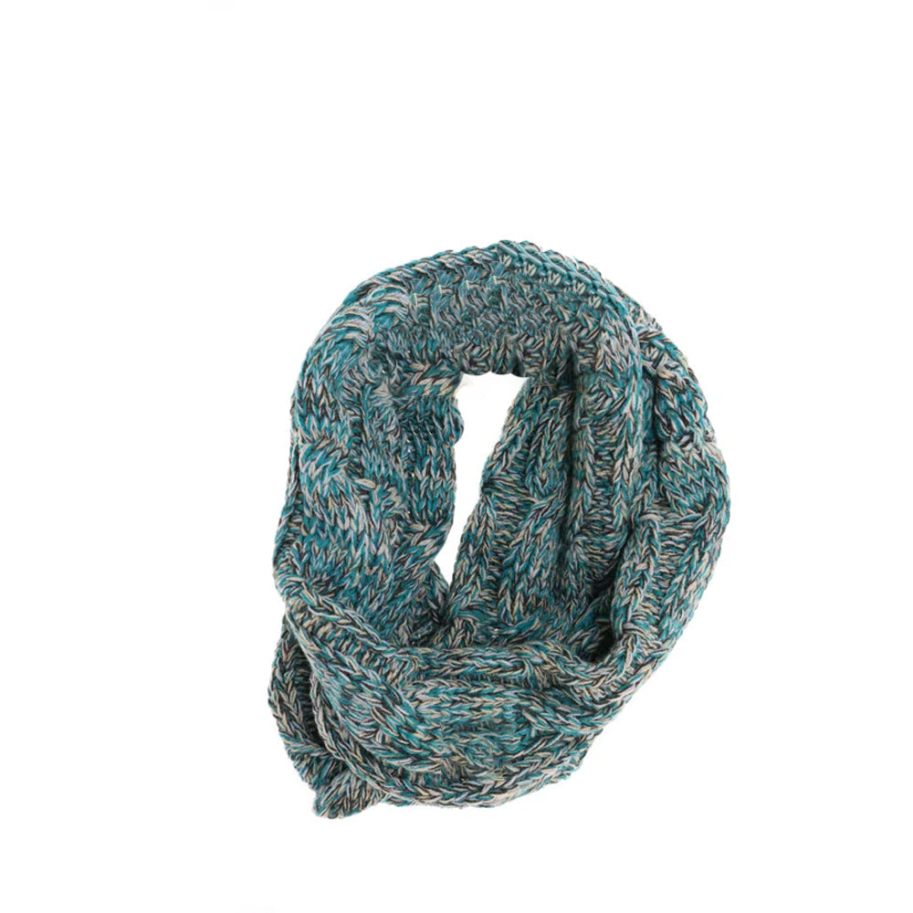 KIDS Multi Tone Cable Knit C.C Infinity Scarf