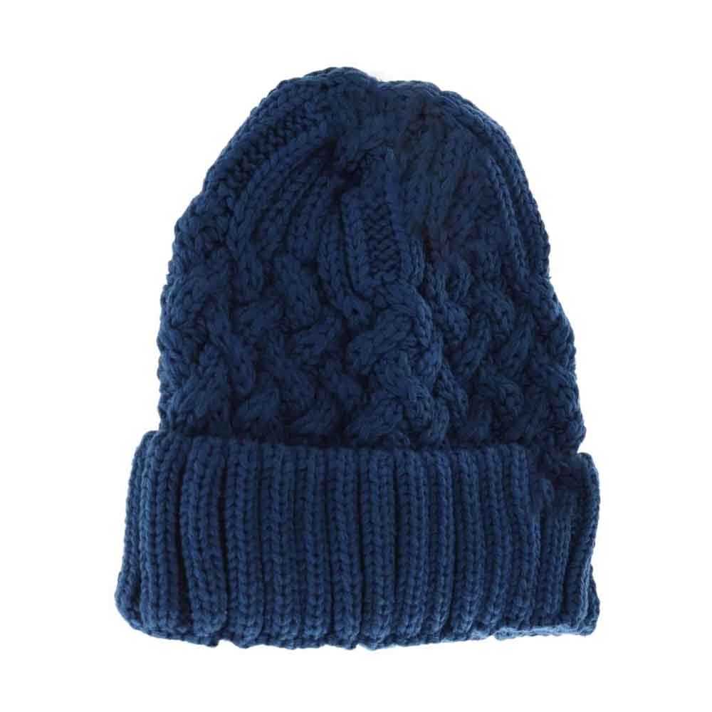 Lattice Knit Cuff C.C Beanie