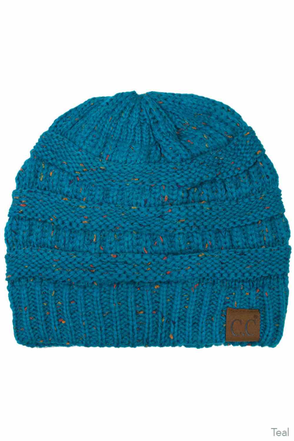 C.C Confetti Cable Knit Beanie