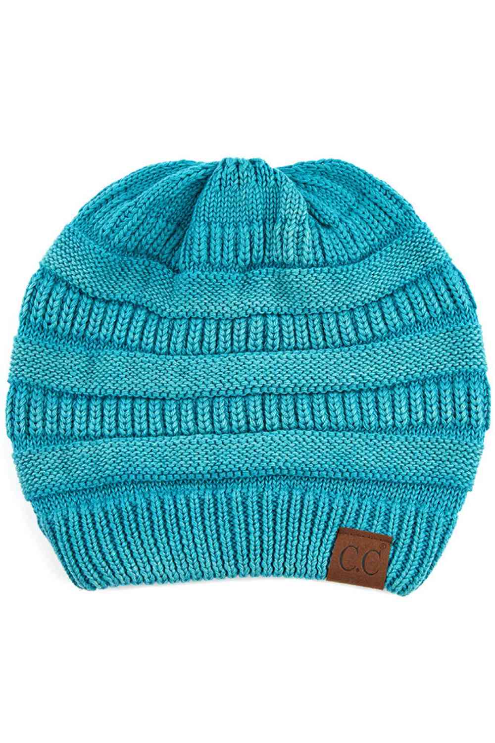 C.C Cotton Washed Ribbed Beanie