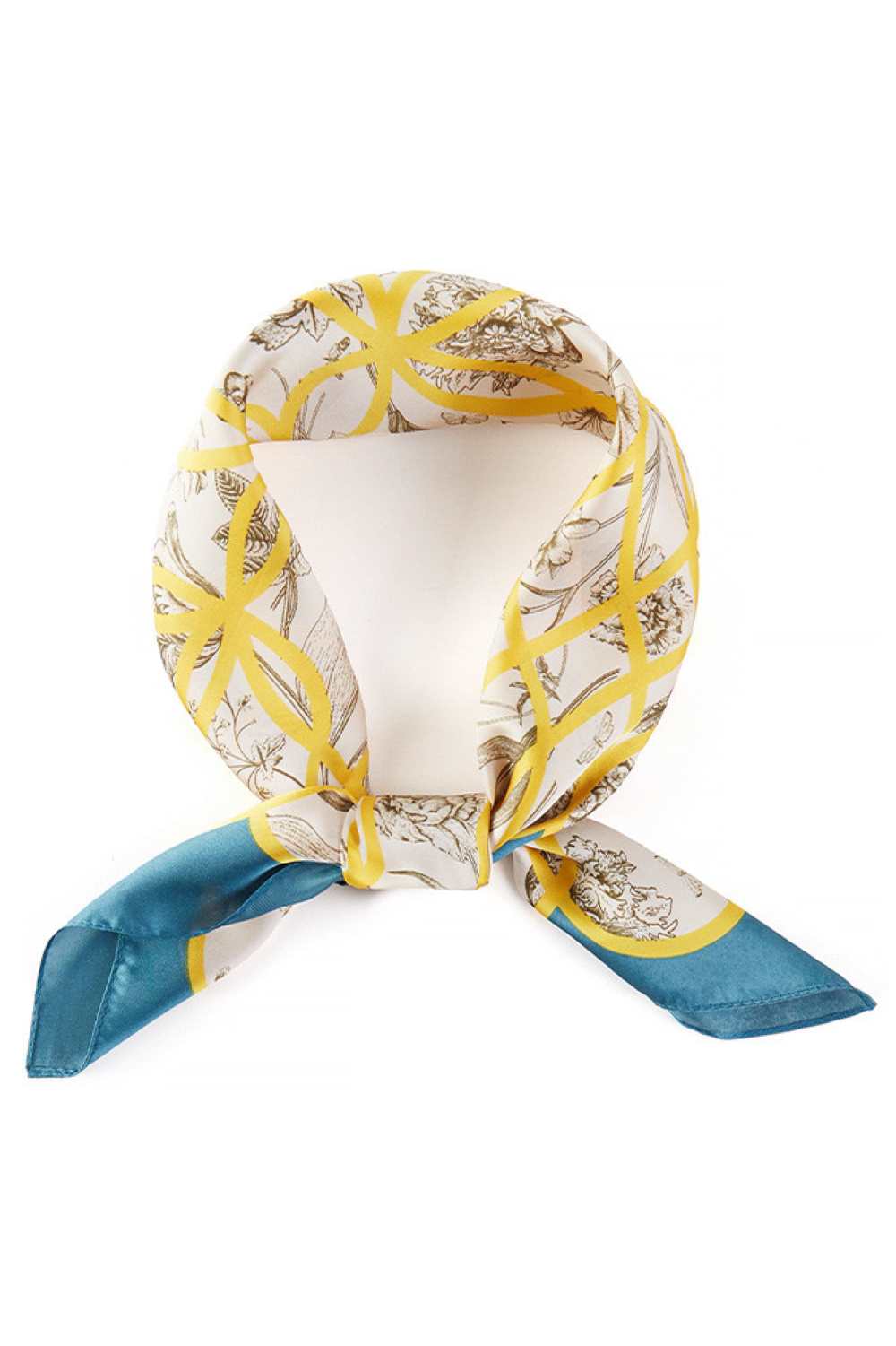 Geometric Pattern Print Bandana Scarf
