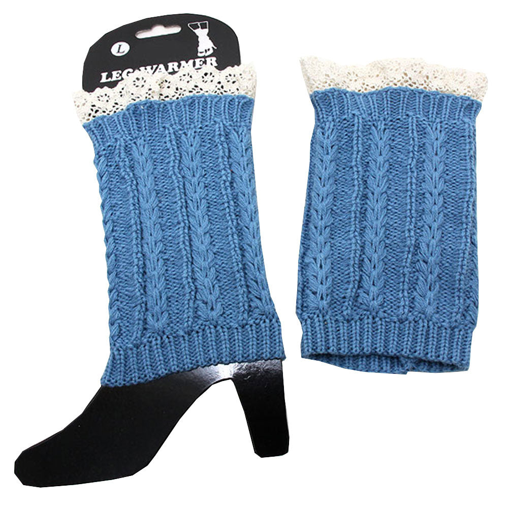 Medium Large Cutie Pie Acrylic Leg Warmer Boot Topper
