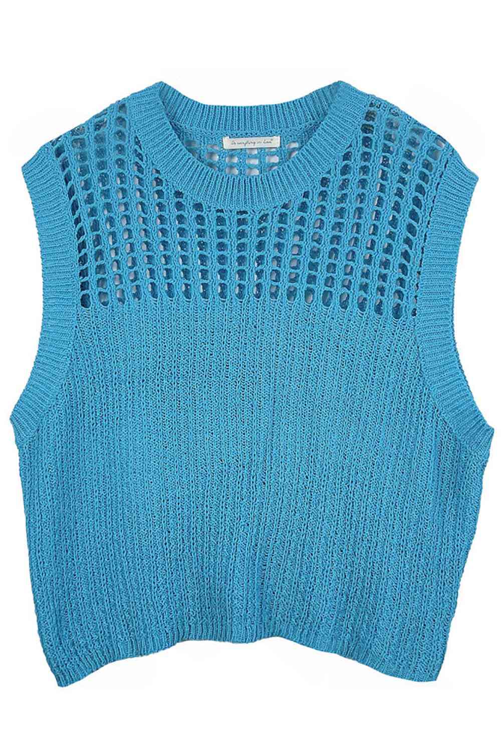 Chest Blocked Crochet Poncho
