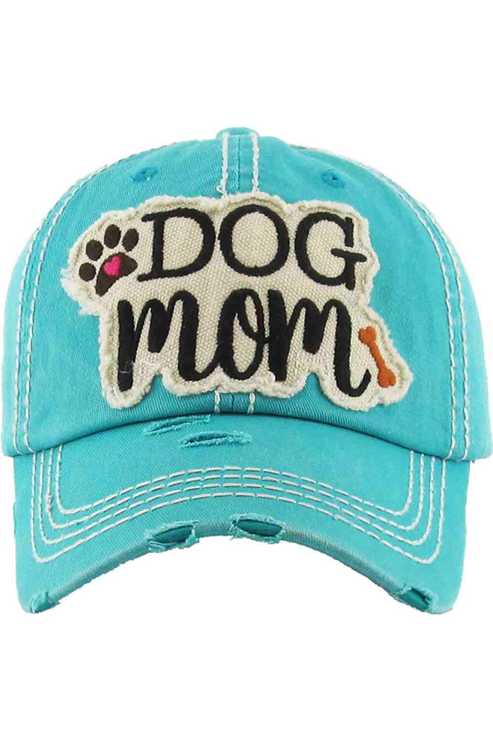 DOG MOM VINTAGE BASEBALL CAP