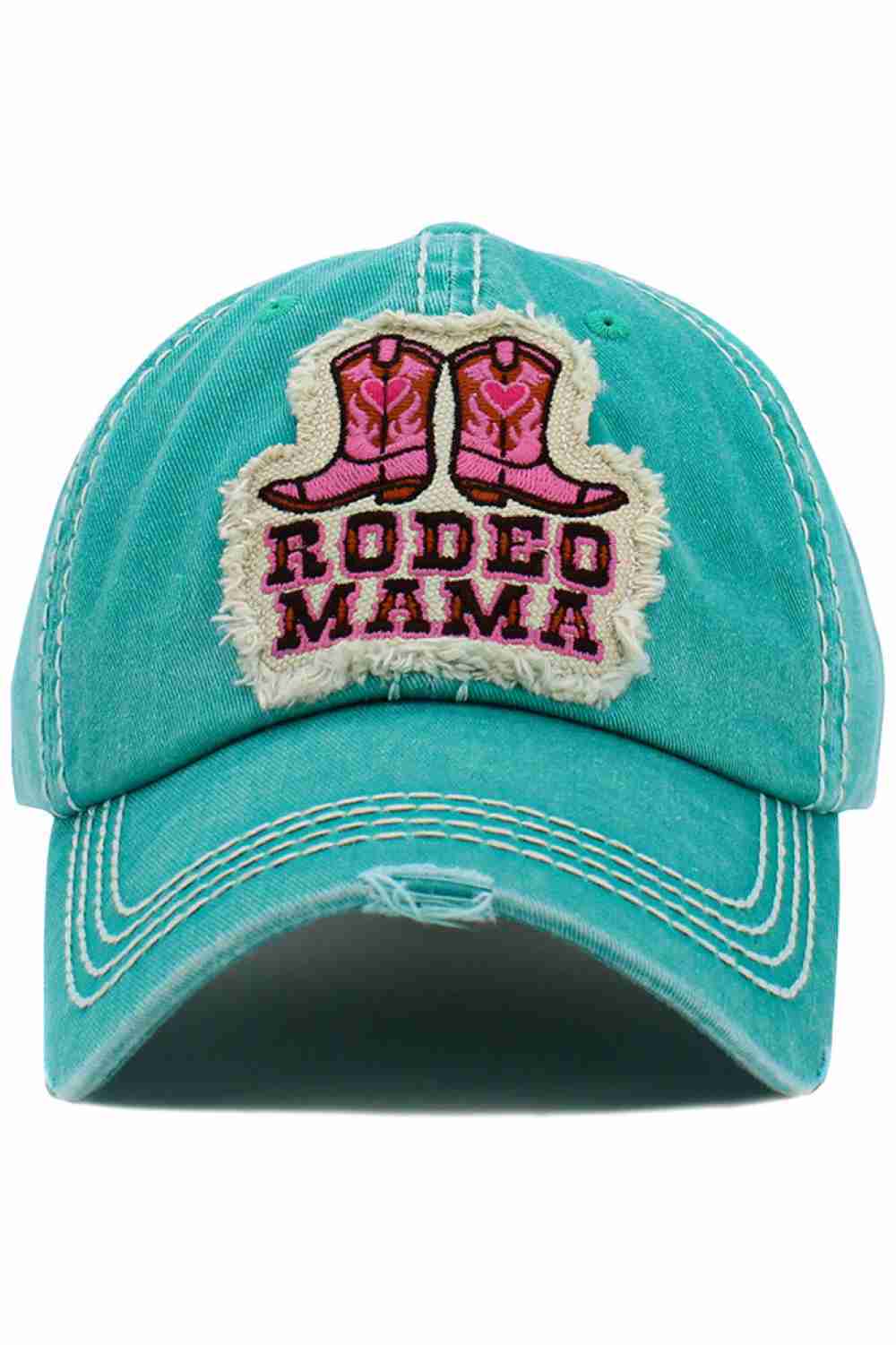 RODEO MAMA WASHED VINTAGE BASEBALL CAP