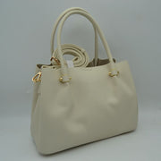 Minimalist Structured Satchel Bag with Detachable Long Strap