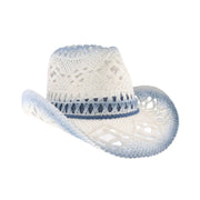 C.C Ombre Open Weave Cowboy Hat