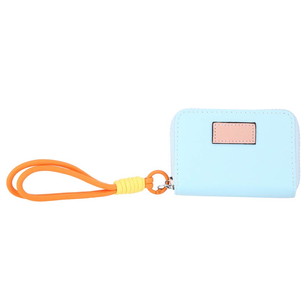 Compact Zip Around Mini Wallet