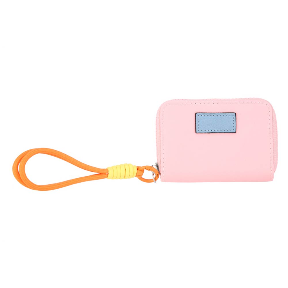 Compact Zip Around Mini Wallet