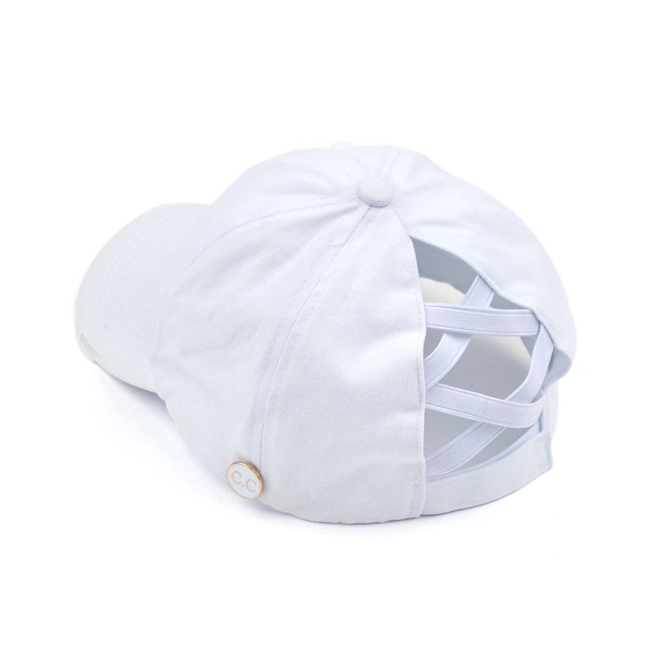 C.C Women's Baseball Ponytail Cap