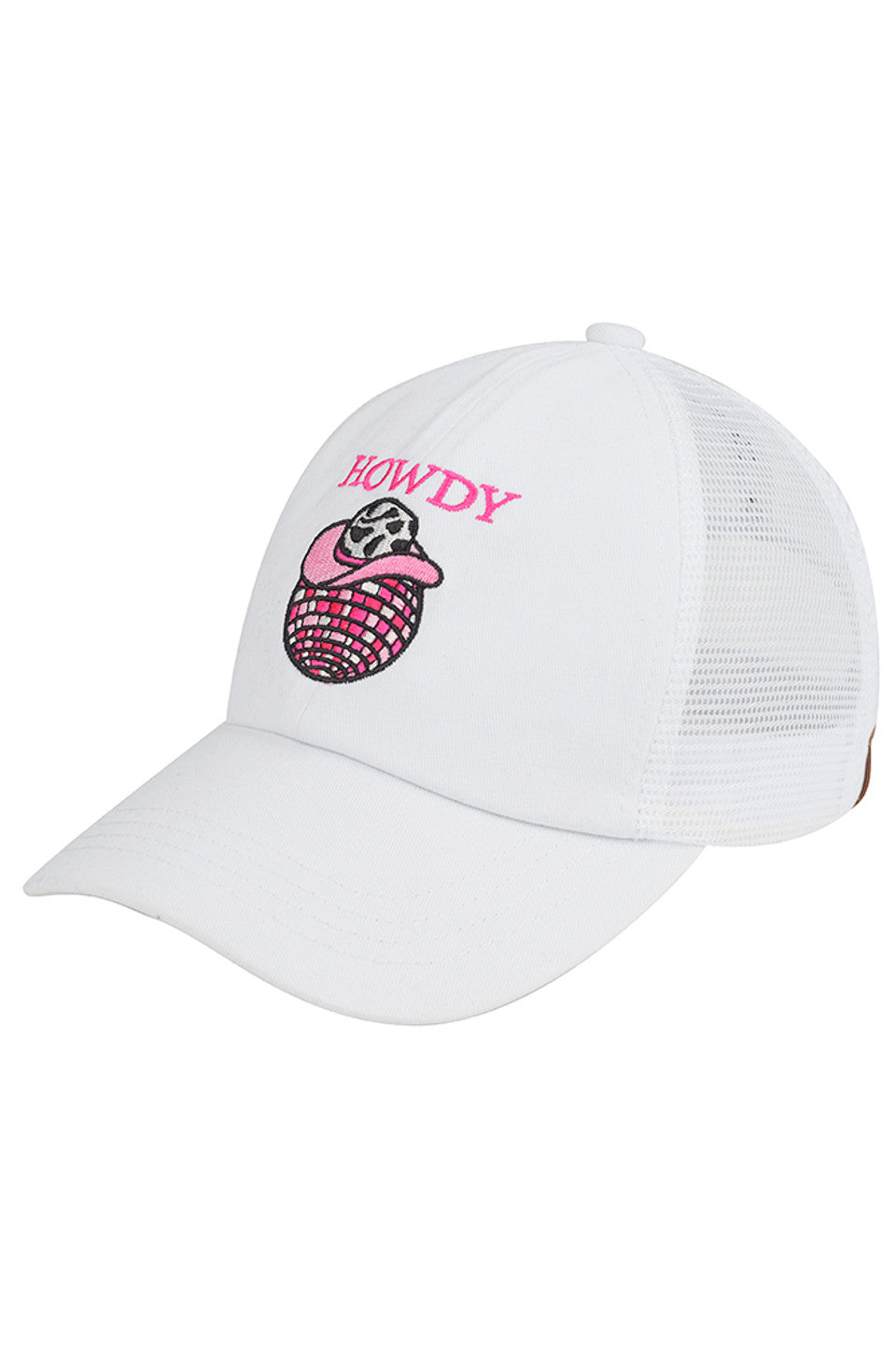 C.C Howdy Discoball Embroidered Baseball Cap