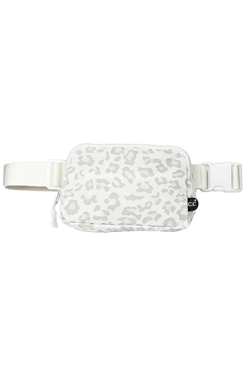 C.C Leopard Pattern Fanny Pack