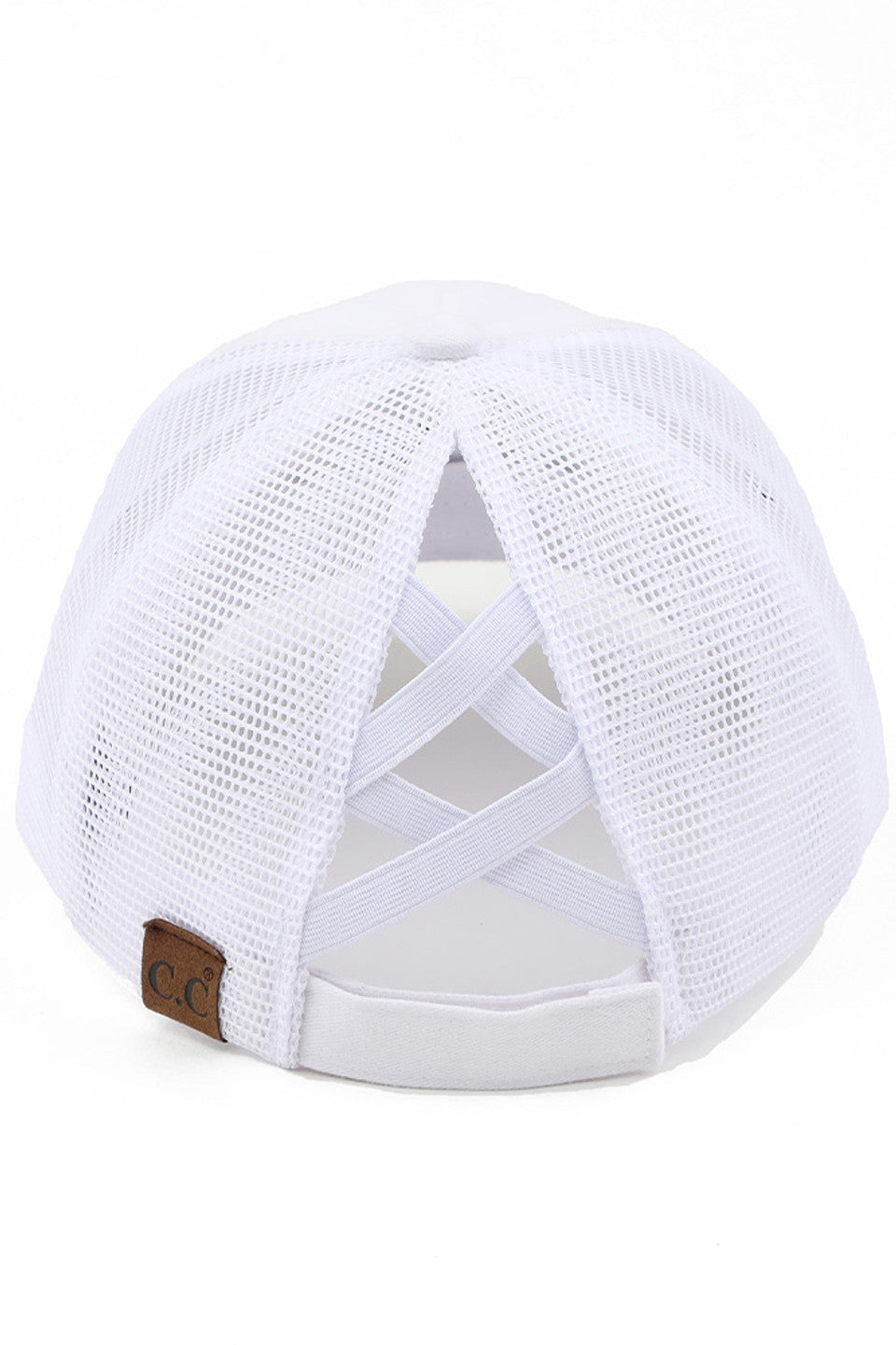 C.C Wild Patch Criss-Cross Pony Cap