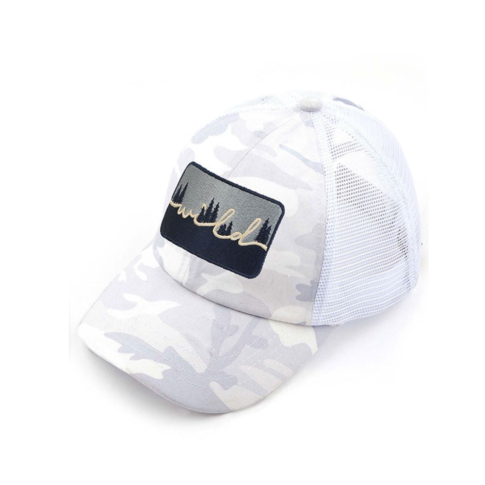 C.C Wild Patch Criss-Cross Pony Cap