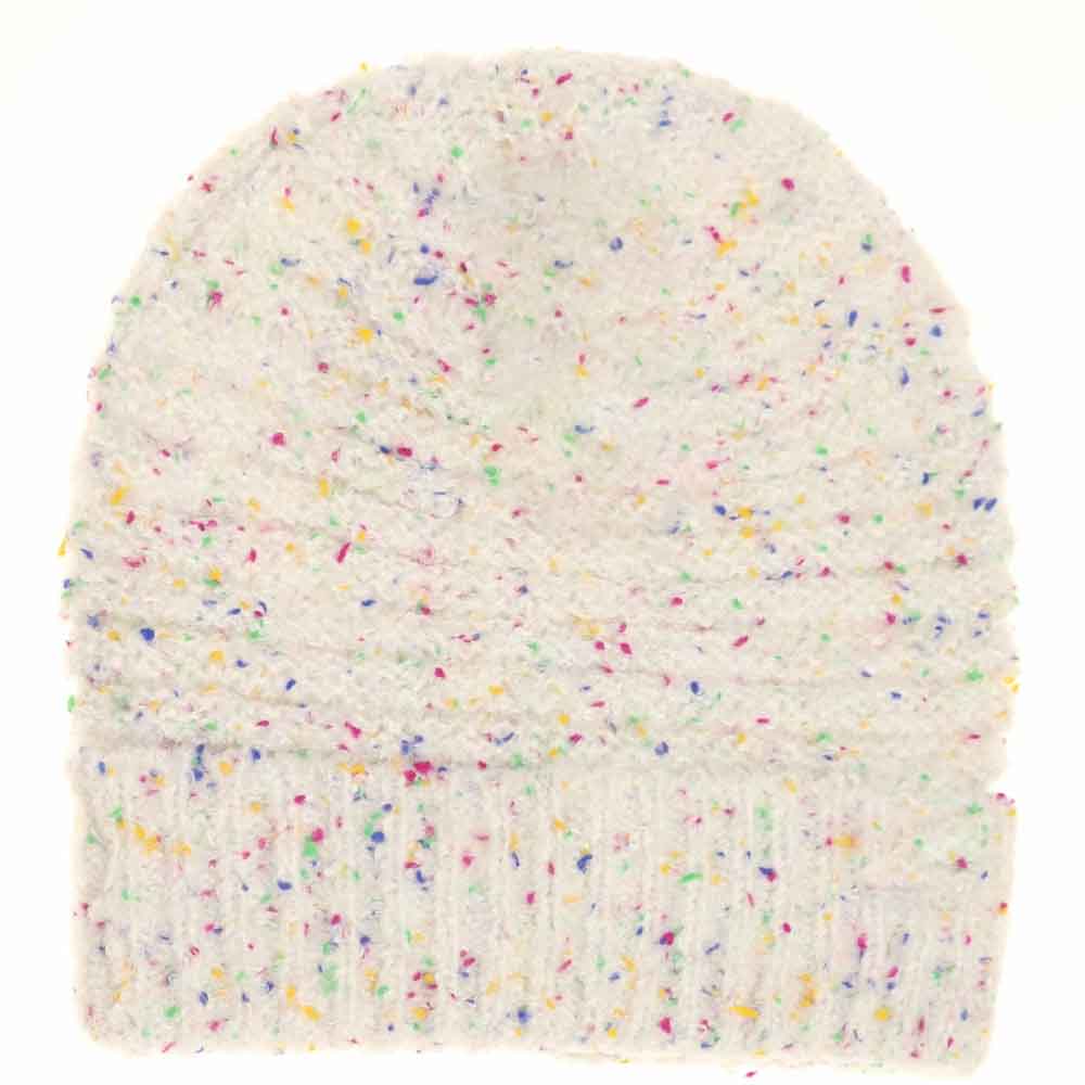 Women's Confetti Boucle Knit Cuff C.C Beanie