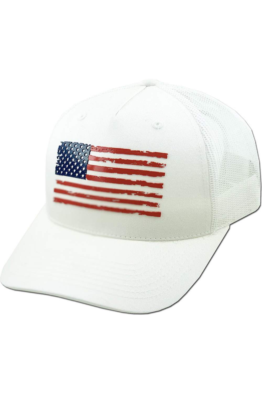 FLAG FLAT UV PRINT American Flag BASEBALL CAP
