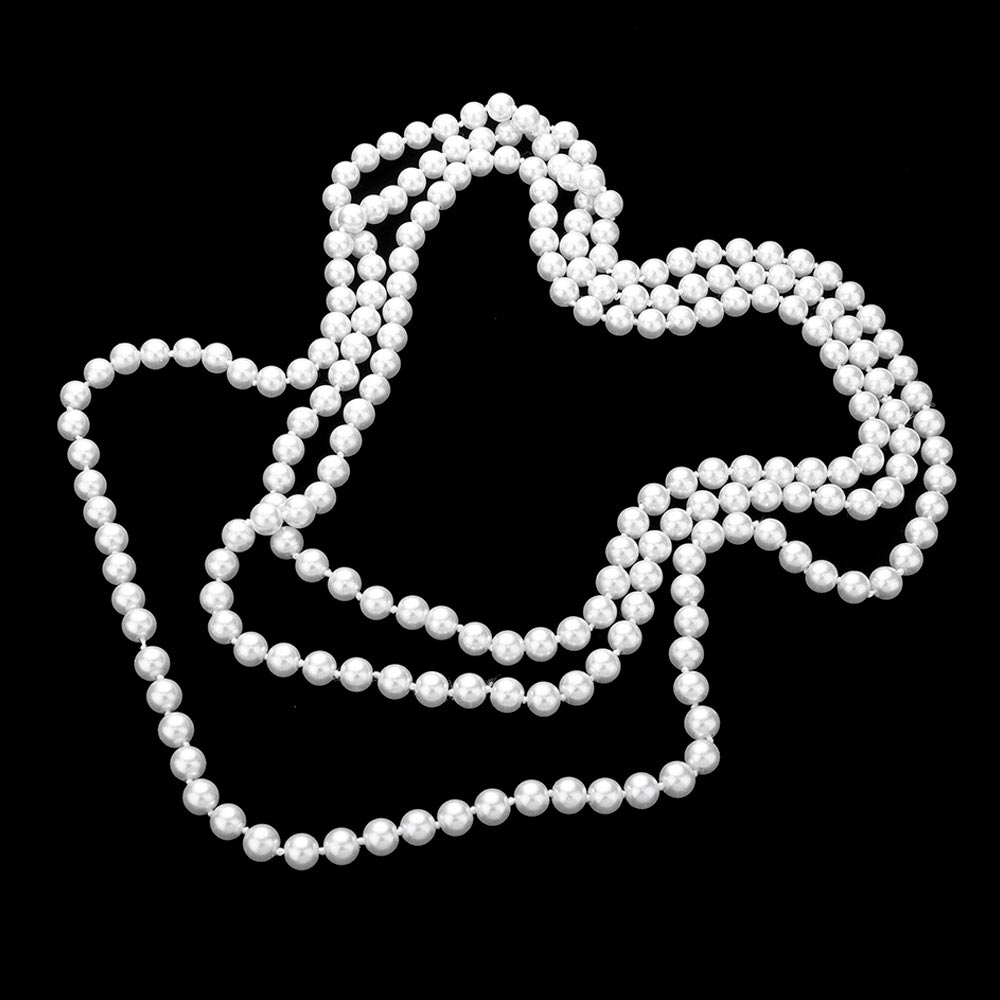 Women's Pearl Long Necklace