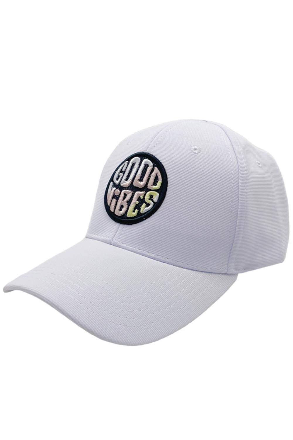 GODD VIBES Multi Color Baseball Cap