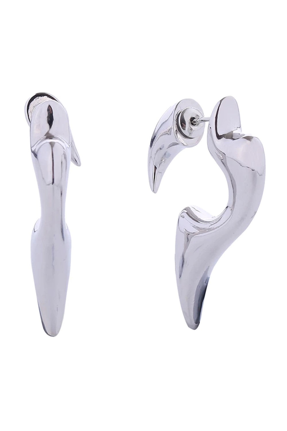 14K Angel Wings Post Earrings
