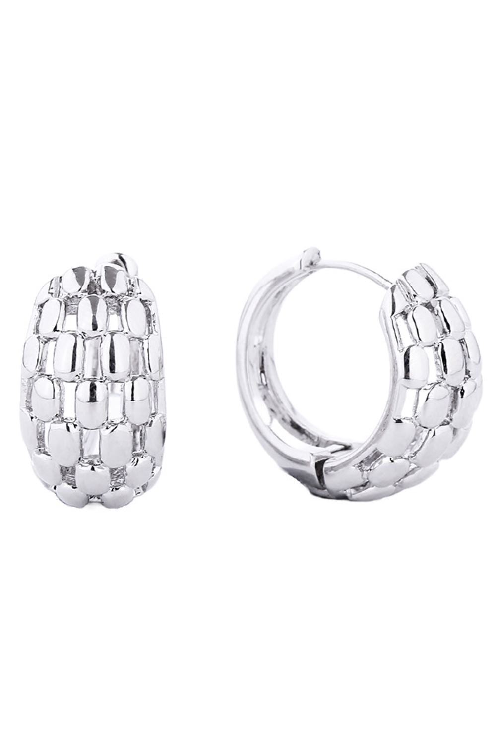 Beautiful 14K Dipped Huggie Hoop