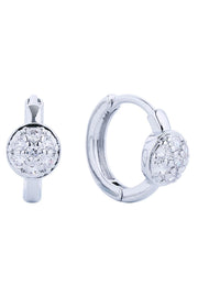 Elegant 14K Gold Dipped Huggie Earring