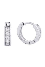 Pretty 14K Gold Dipped Huggie Earring