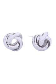 14K Love Knot Post Earrings