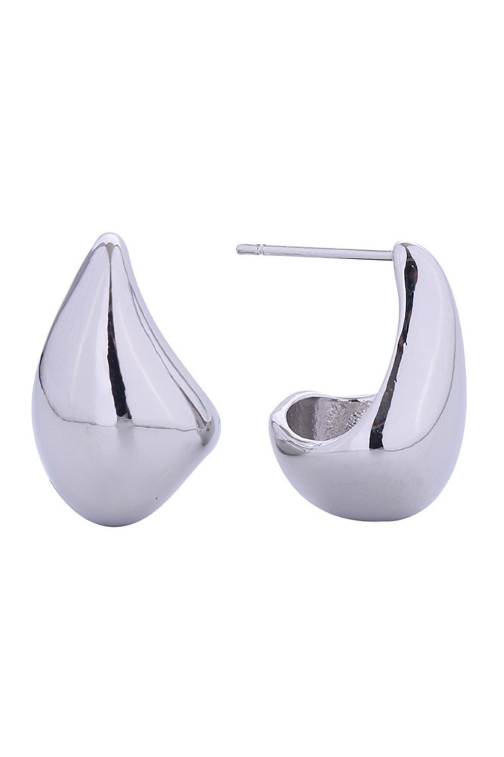 14K Raindrop Post Earrings