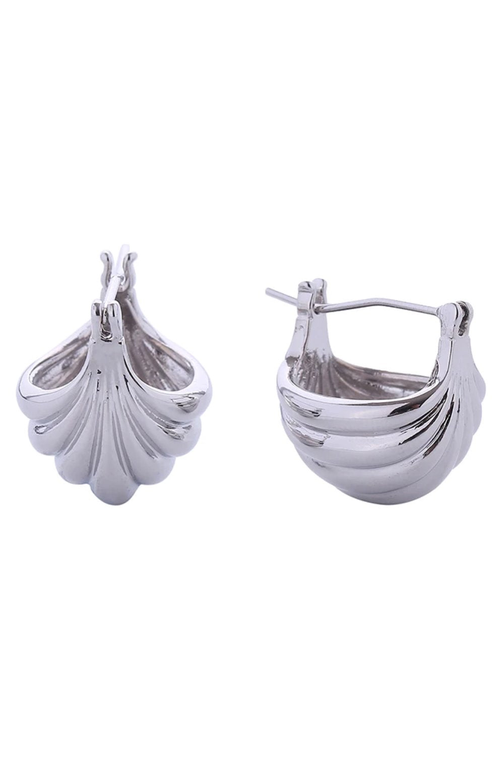 14K Sea Shell Pincatch Earrings