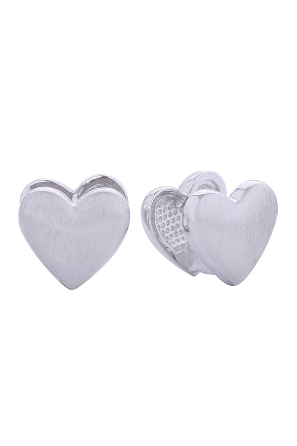 14K Simply Love Huggie Earrings