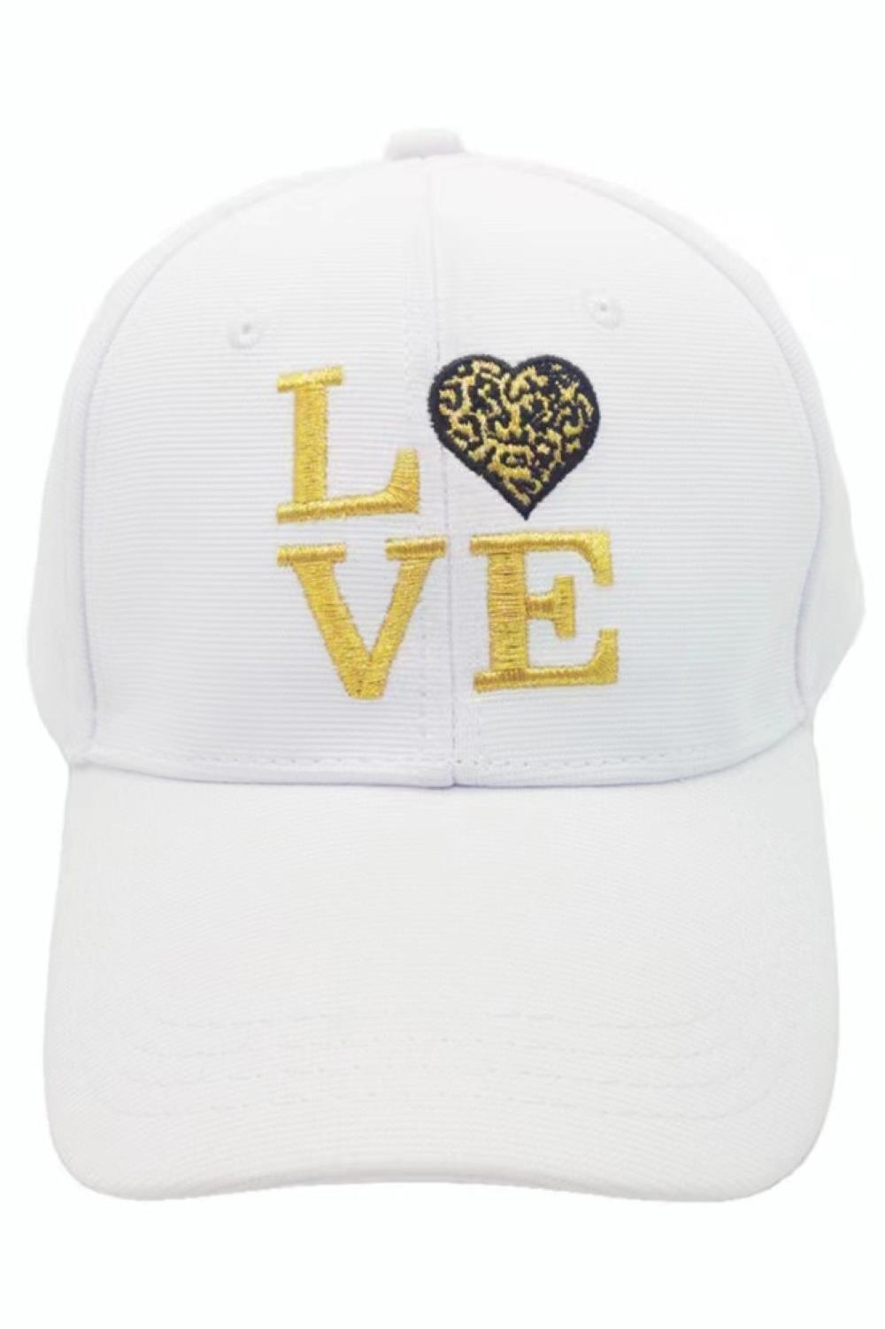 LOVE Heart Baseball Cap