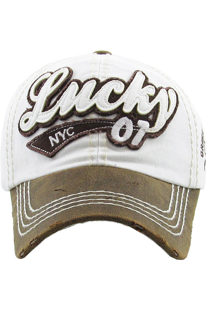 LUCKY VINTAGE BASEBALL CAP