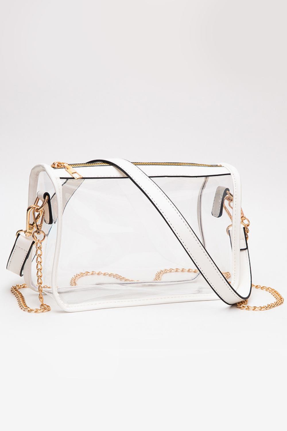 Women's Clear Rectangle Stadium Concert Crossbody Bag