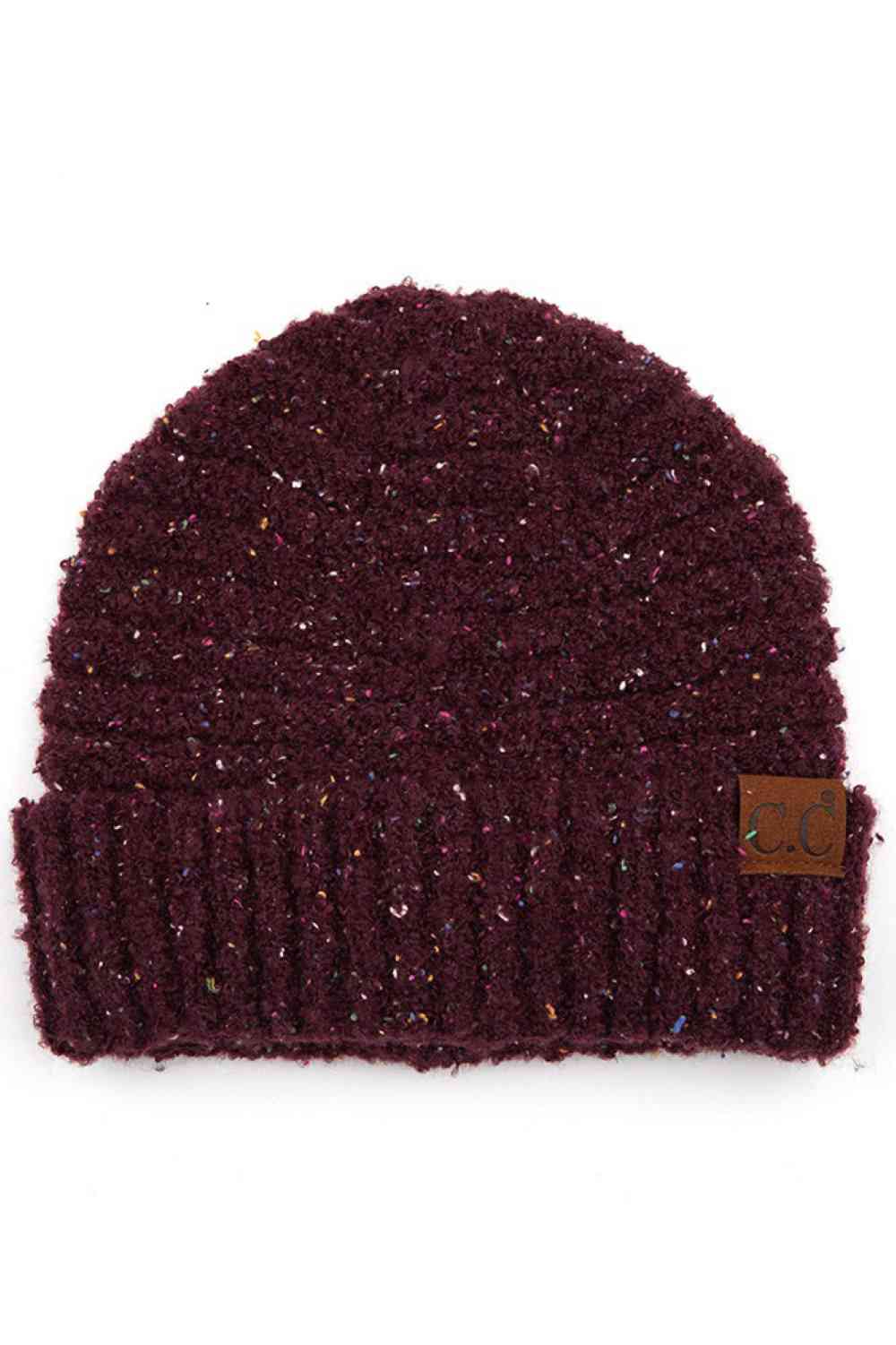 C.C Confetti Boucle Yarn Beanie