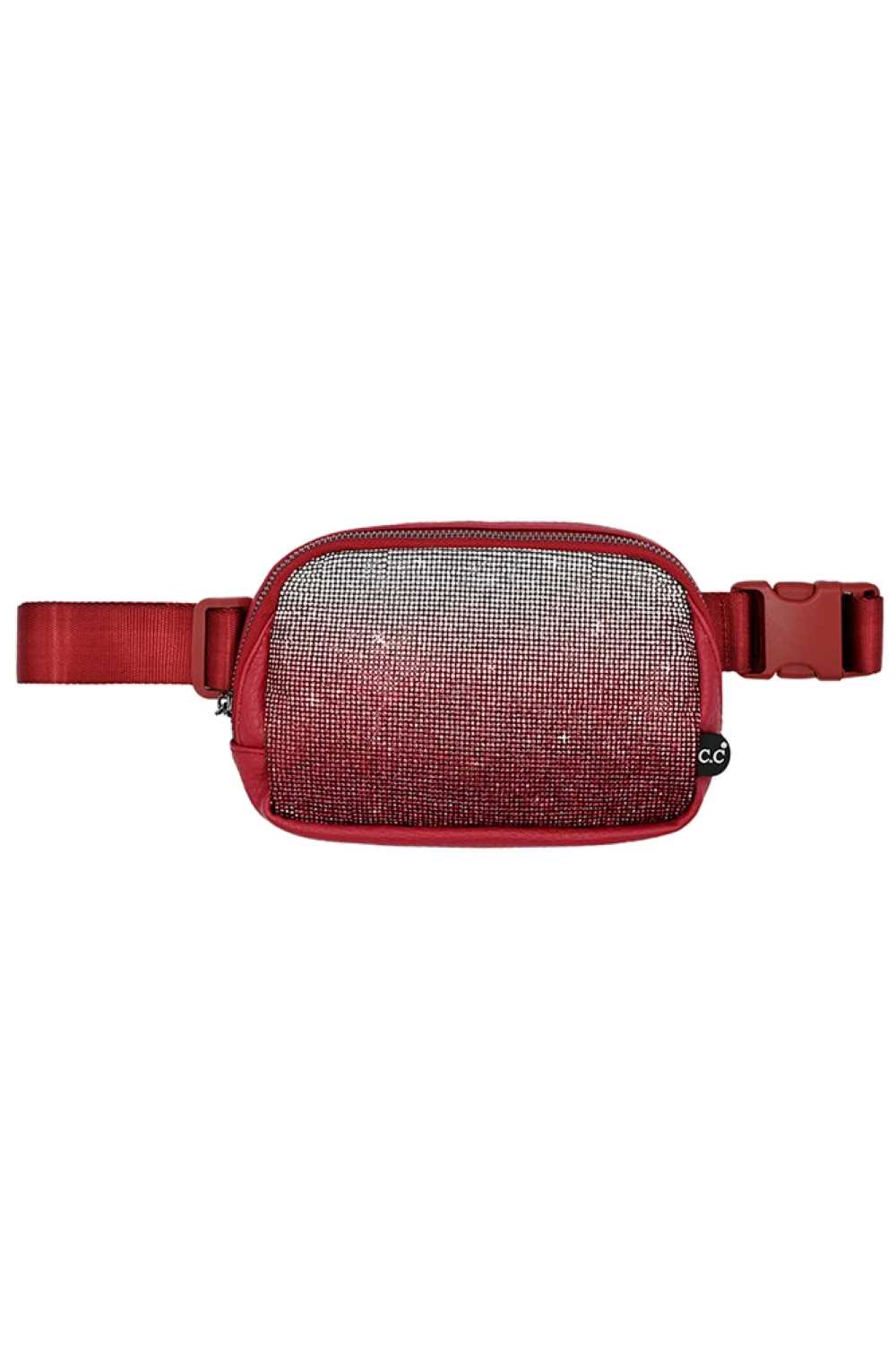 C.C Ombre Rhinestone Fanny Pack