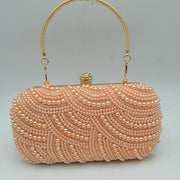 Embellished Evening Clutch Bag with Top Handle