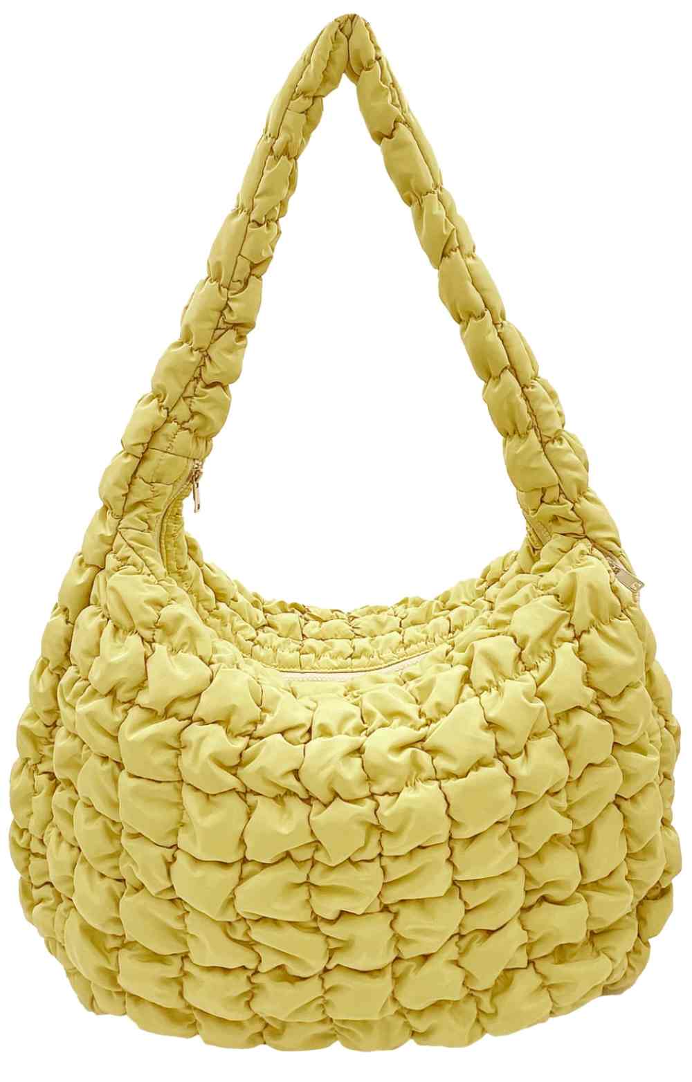 Large Quilted Solid Bag