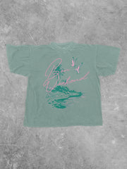 Underground Original Design: Bon Weekend, Summer Boxy Cotton T-Shirt