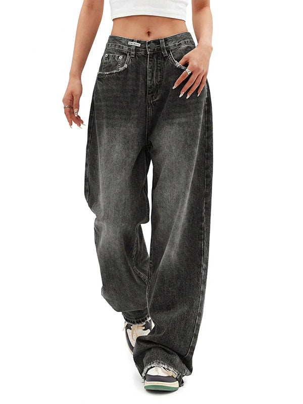 Women's Y2K Barrel Baggy Jeans
