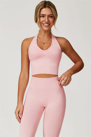 The Delight Halter Top Leggings 2-Piece Set