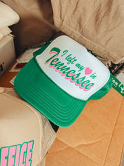 Underground Original Design: I Left my Heart in Tennessee, Western Trucker Hat