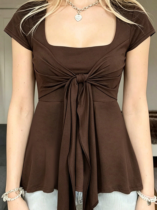Vintage Bow Short Sleeve