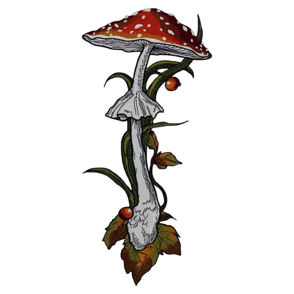 AMANITA ELEGANCE EMBROIDERED NECKTIE