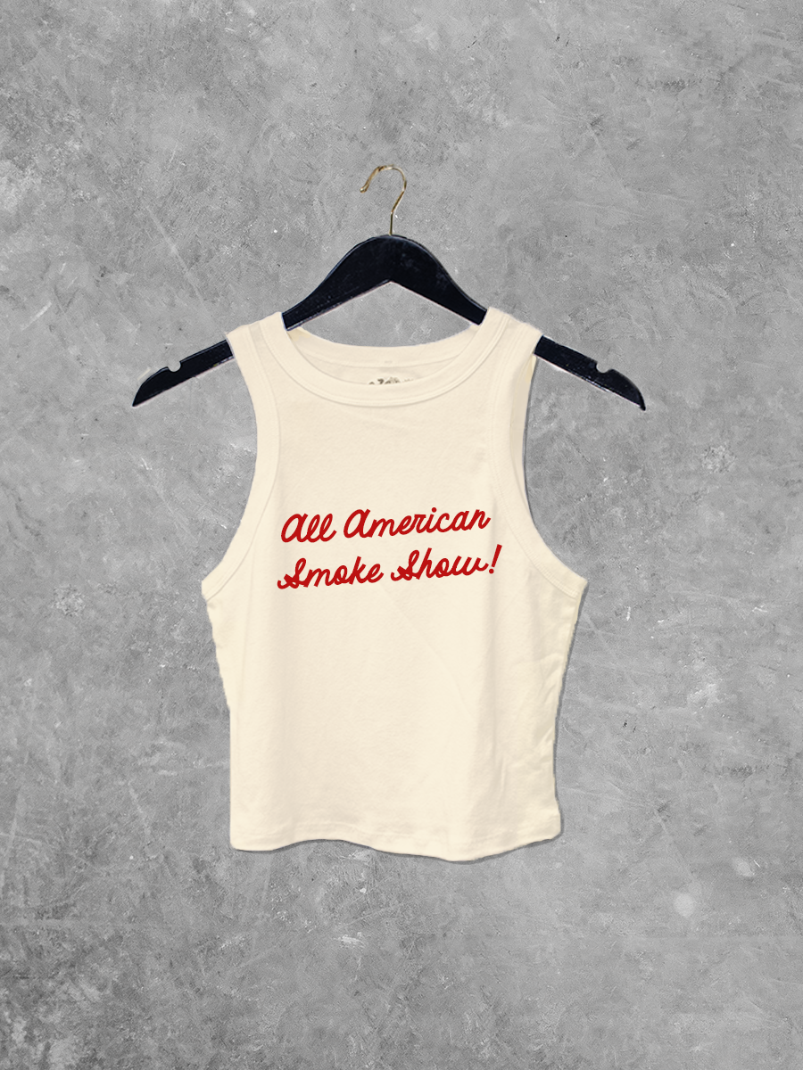 All American Smoke Show, Americana Summer Micro-Ribbed Tank