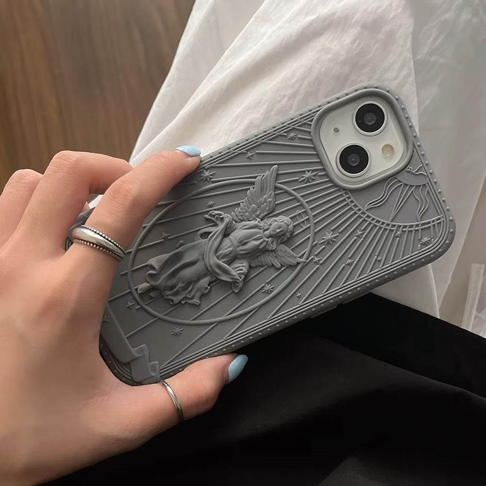 ANGEL STATUE IPHONE CASE: CLASSICAL SCULPTURE