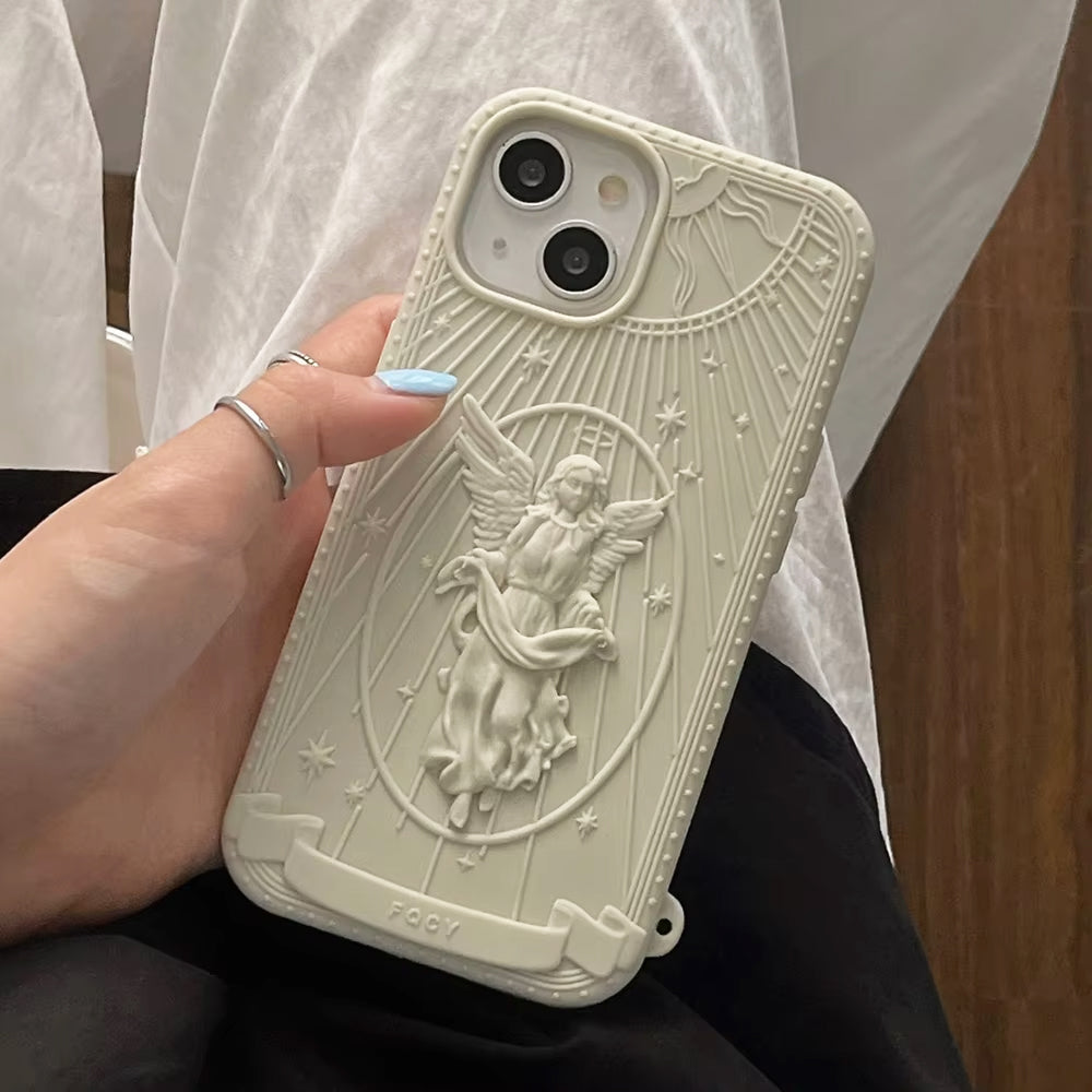 ANGEL STATUE IPHONE CASE: CLASSICAL SCULPTURE